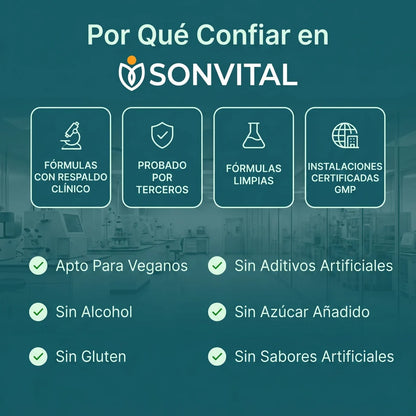 Nueva Fórmula de Máxima Potencia – Drenaje Linfático de SONVITAL™