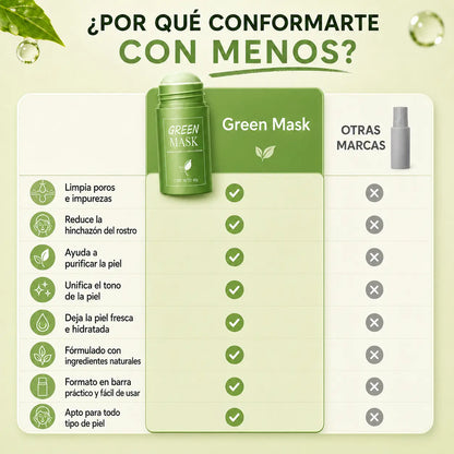 Glow Detox Mask® | Mascarilla en Barra Anti-Poros & Anti-Hinchazón🌿