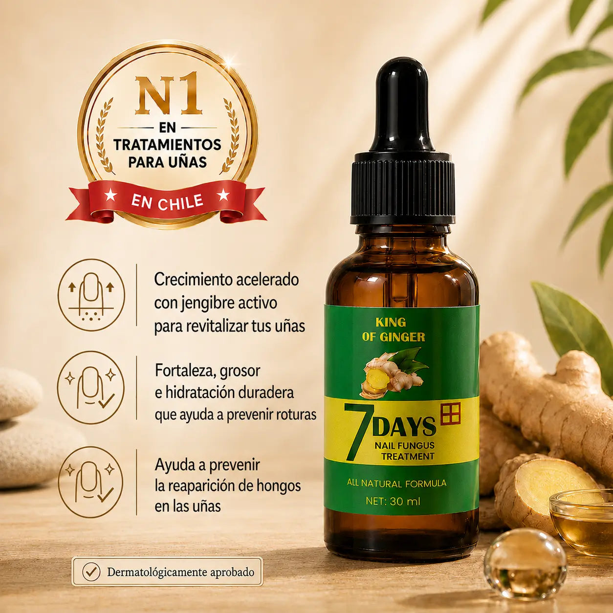 7Days® | Uñas Libres de Hongos en 7 Días - Tratamiento Natural y Efectivo🌿