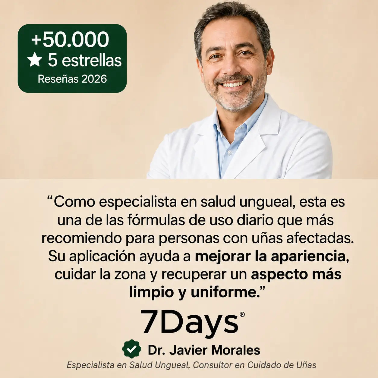7Days® | Uñas Libres de Hongos en 7 Días - Tratamiento Natural y Efectivo🌿