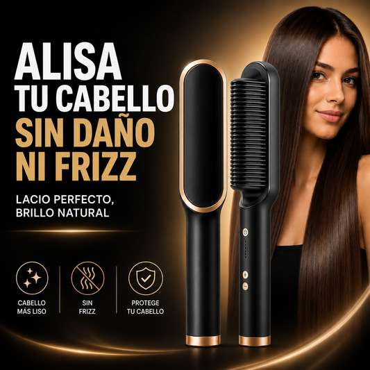 GlowStyle Pro™ | Cepillo Alisador Multifuncional