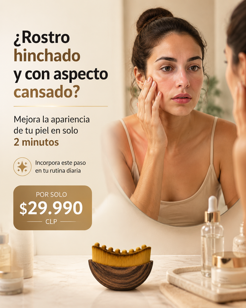 GlowBrush™ | Tu rostro sin hinchazón. Tu contorno definido. Tú misma.