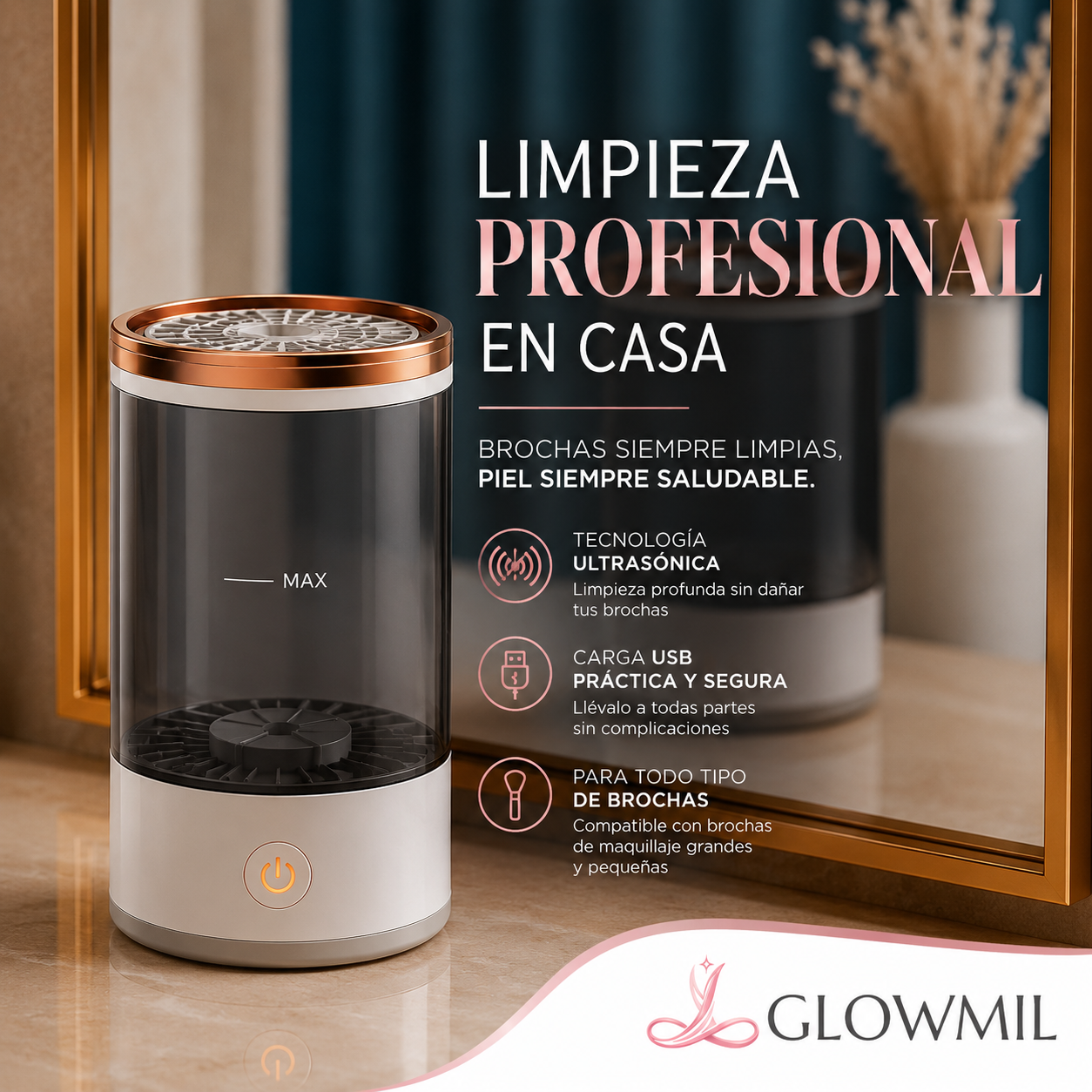 CleanBrush Pro GlowMil™